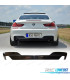 DIFFUSORE PER BMW F06 F12 F13 11-18 IN CARBONIO USCITA SINGOLA