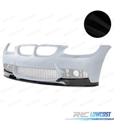 SPOILER LIP PER BMW E90 E91 E92 E93 LOOK M3 NERO LUCIDO