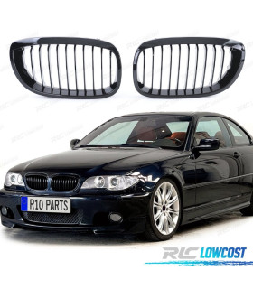 GRIGLIE BMW SERIE 3 E46 COUPE CABRIO 03-06 NERO LUCIDO