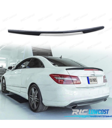 SPOILER PER MERCEDES CLASSE E COUPE C207 09- LOOK AMG NERO LUCIDO