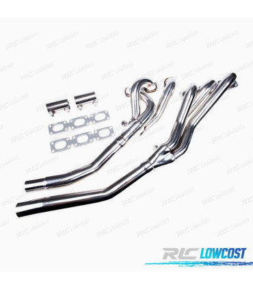 COLLETTORI INOX BMW E36 E34 E39 6 CILINDRI