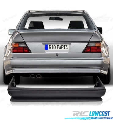 PARAURTI POSTERIORE PER MERCEDES CLASSE E W124 85-93 LOOK AMG