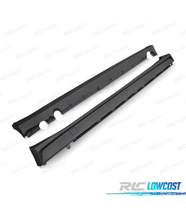 PROFILI LATERALI PER MERCEDES CLASSE E W124 4P 85-93 LOOK AMG