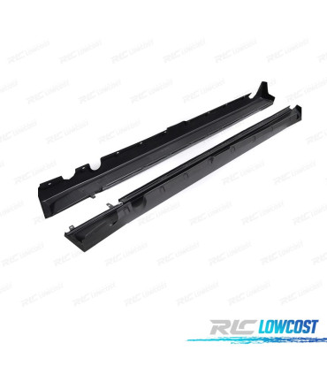 PROFILI LATERALI PER MERCEDES CLASSE E W124 4P 85-93 LOOK AMG