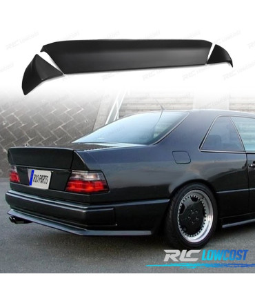 SPOILER ALETTONE PER MERCEDES CLASSE E W124 2P 4P 85-93 LOOK AMG