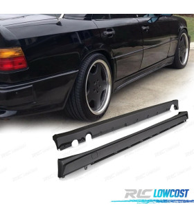 PROFILI LATERALI PER MERCEDES CLASSE E W124 4P 85-93 LOOK AMG