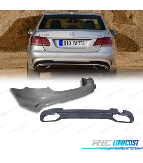 PARAURTI POSTERIORE MERCEDES CLASSE E W212 14-16 LOOK AMG PDC