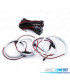 KIT ANGEL EYES OCCHI ANGEL FULL LED BMW E46 E36 E39 98-03 FARO ALOGENO