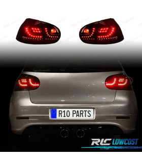 FANALI A LED VOLKSWAGEN VW GOLF 5 03-08 CRISTALLO NERO FULL LED