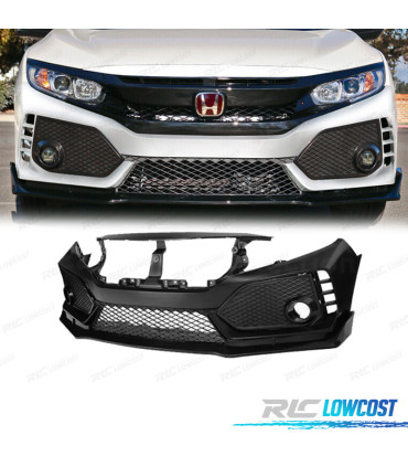 PARAURTI ANTERIORE HONDA CIVIC 16- LOOK TYPE R