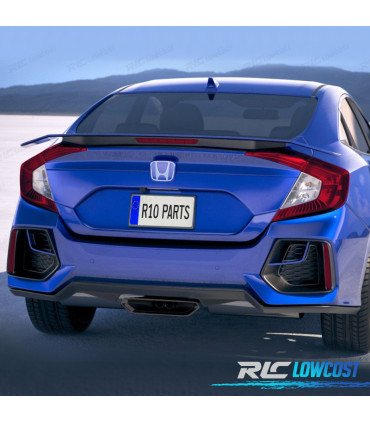 PARAURTI POSTERIORE PER HONDA CIVIC 16- LOOK NUOVO SI
