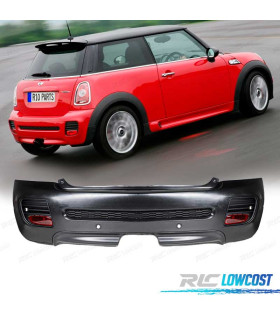 PARAURTI POSTERIORE PER MINI R56 R57 R58 07-13 LOOK JCW