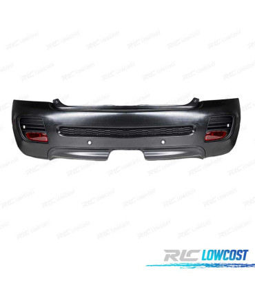 PARAURTI POSTERIORE PER MINI R56 R57 R58 07-13 LOOK JCW