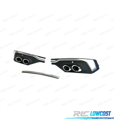 DIFFUSORE AUDI Q5 S LINE 20- LOOK SQ5 COUPE ARGENTO