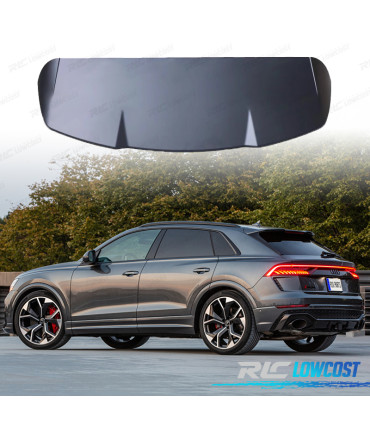 SPOILER ALERON PER AUDI Q8 19-23 LOOK RSQ8 NERO OPACO
