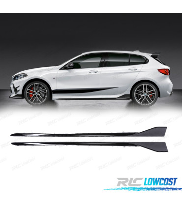 PROFILI LATERALI BMW F40 19- LOOK 135I NERO OPACO