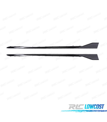 PROFILI LATERALI BMW F40 19- LOOK 135I NERO OPACO