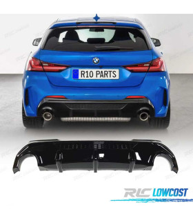 DIFFUSORE BMW F40 19- LOOK 135i NERO LUCIDO