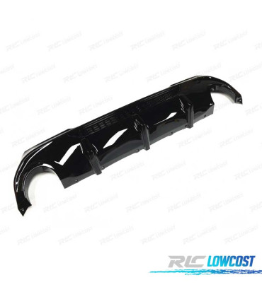 DIFFUSORE BMW F40 19- LOOK 135i NERO LUCIDO