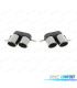 TERMINALI DI SCARICO BMW G20 G21 19- LOOK ROCK CROMATO
