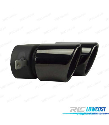 TERMINALI SCARICO BMW G20 G21 19- LOOK ROCK NERO