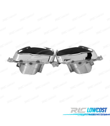 TERMINALI SCARICO BMW G20 G21 19- LOOK M PERFORMANCE ARGENTO