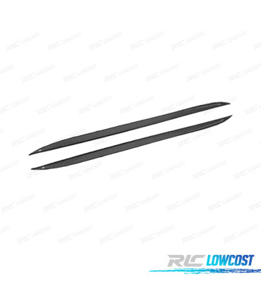 PROFILI LATERALI INFERIORI BMW G22 20- LOOK MP NERO OPACO