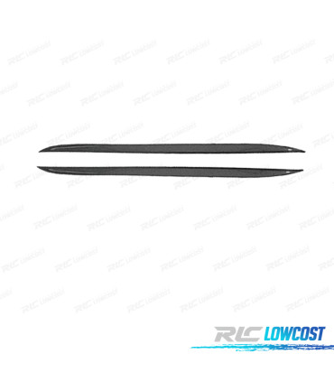 PROFILI LATERALI INFERIORI BMW G22 20- LOOK MP NERO OPACO