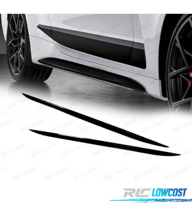 PROFILI LATERALI INFERIORI BMW G22 LOOK M PERFORMANCE NERO LUCIDO