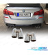 TERMINALI DI SCARICO BMW F10 10-17 LOOK M5 CROMO
