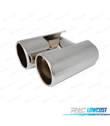 TERMINALI DI SCARICO BMW F10 10-17 LOOK M5 CROMO