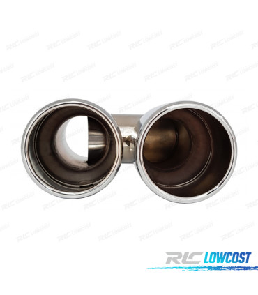 TERMINALI DI SCARICO BMW F10 10-17 LOOK M5 CROMO