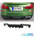 DIFFUSORE BMW F10 10-17 LOOK COMPETITION NERO OPACO