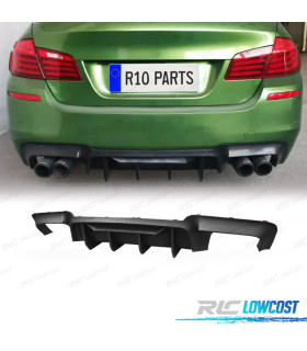DIFFUSORE BMW F10 10-17 LOOK COMPETITION NERO OPACO