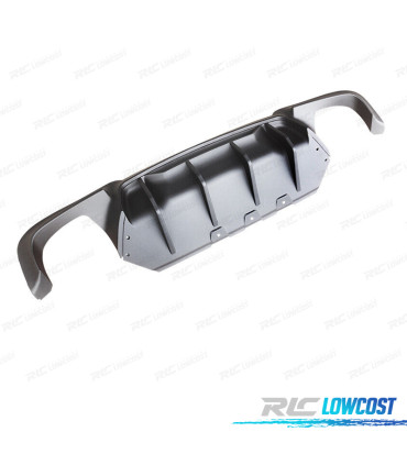 DIFFUSORE BMW F10 10-17 LOOK COMPETITION NERO OPACO