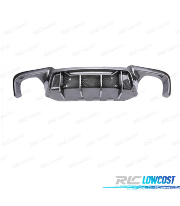 DIFFUSORE BMW F10 10-17 LOOK COMPETITION CARBONIO