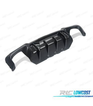DIFFUSORE BMW F10 10-17 LOOK COMPETITION CARBONIO