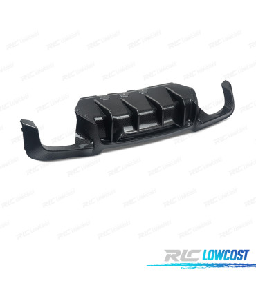 DIFFUSORE BMW F10 10-17 LOOK COMPETITION CARBONIO