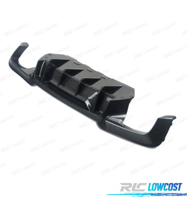 DIFFUSORE BMW F10 10-17 LOOK COMPETITION CARBONIO