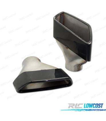 TERMINALI SCARICO BMW G30 17- LOOK 530 NERO