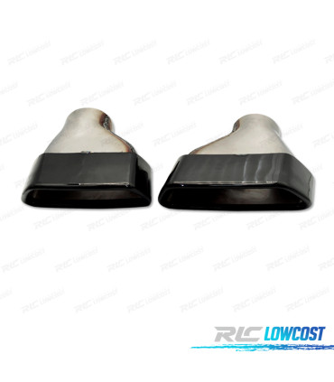 TERMINALI SCARICO BMW G30 17- LOOK 530 NERO