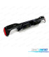 DIFFUSORE BMW G30 17- LOOK M5 NERO LUCIDO