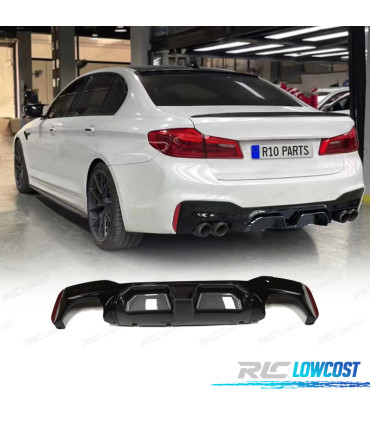 DIFFUSORE BMW G30 17- LOOK M5 CARBONIO