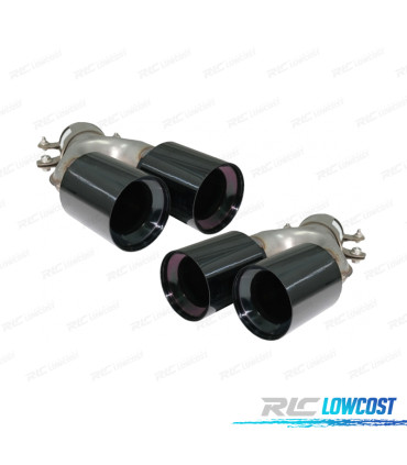 TERMINALI SCARICO BMW G30 G31 17-19 LOOK M5 NERO