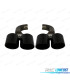 TERMINALI SCARICO BMW X4 G02 18-20 LOOK M NERO