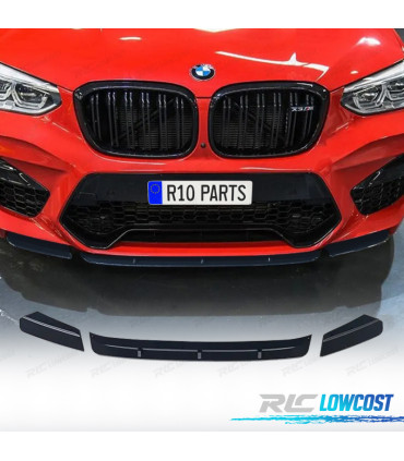 SPOILER LIP BMW X4 G02 18-20 LOOK ROCK NERO OPACO