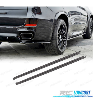 PROFILI LATERALI BMW X5 F15 12-18 LOOK M PERFORMANCE NERO OPACO