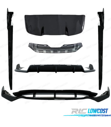 KIT AEREO BMW X5 F15 12-18 LOOK BLACK KNIGHT