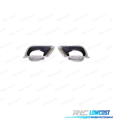 TERMINALI SCARICO BMW X5 G05 18- LOOK M-PERFORMANCE ARGENTO