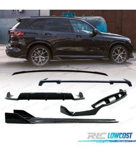 KIT CARROZZERIA BMW X5 G05 18- LOOK BLACK KNIGHT NERO LUCIDO